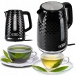 C280C ELDOM Kettle ELLI, capacity 1.7 l, power 2200 W, black, strix, black C280C ELDOM Kettle ELLI, capacity 1.7 l, power 2200 W, black, strix, black