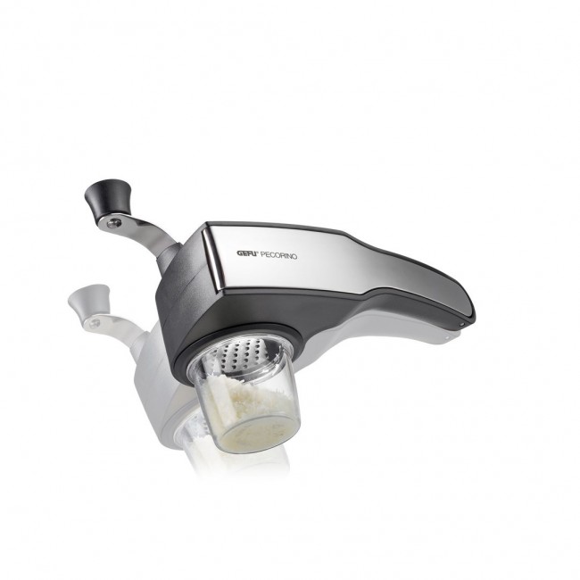GEFU 19060 manual grater/spiralizer Rotary grater Black, Stainless steel