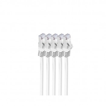 shiverpeaks BS75515-W-SET5 networking cable White 5 m Cat7 S/FTP (S-STP) Round
