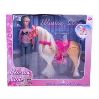 PROMO Doll and Horse Walking 1003614