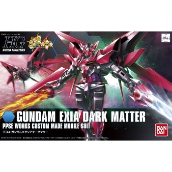 HGBF 1/144 GUNDAM EXIA DARK MATTER collectible figurine