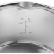 ZWILLING SIMPLIFY 66870-005-0 Pots set Stainless steel 5 pcs. Silver Black ZWILLING SIMPLIFY 66870-005-0 Pots set Stainless steel 5 pcs. Silver Black