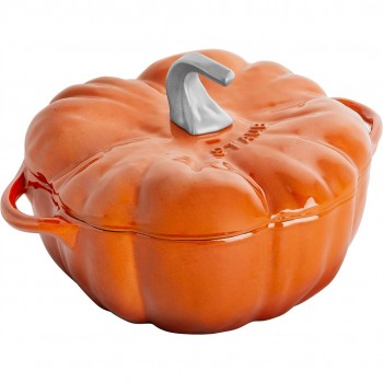 Staub Pumpkin Cast Iron Pot - Cinnamon, 3.45 ltr