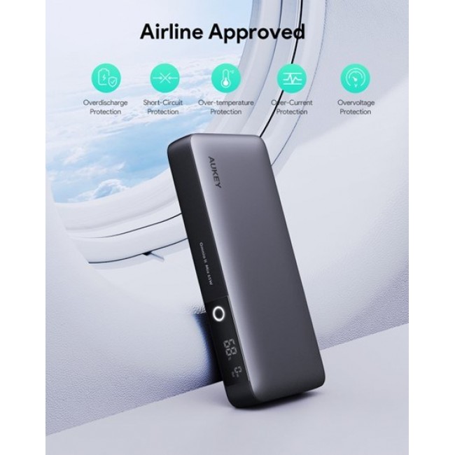 AUKEY 20000mAh Portable Power Bank with 65W PD