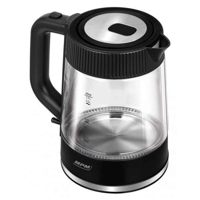CORDLESS GLASS KETTLE MPM MCZ-117 CORDLESS GLASS KETTLE MPM MCZ-117