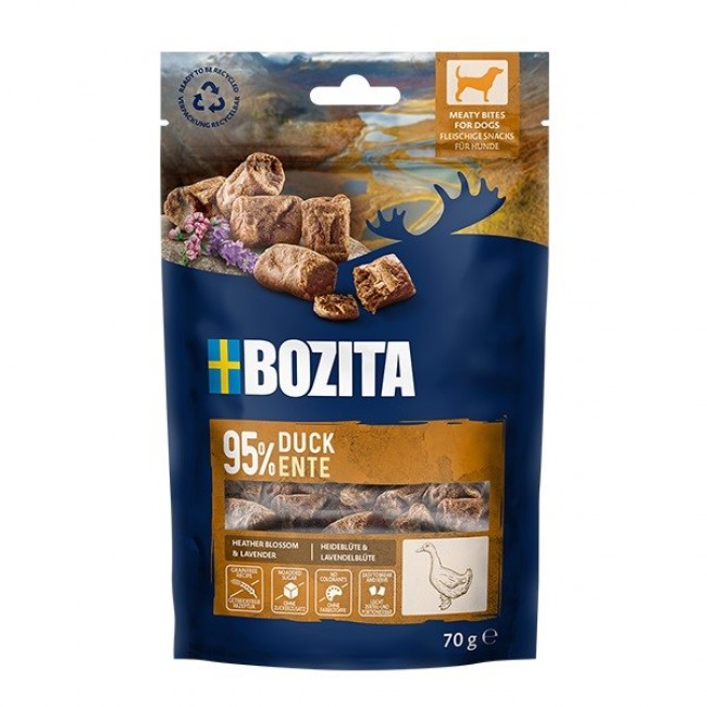 BOZITA Meaty bites Duck - dog treat - 70g