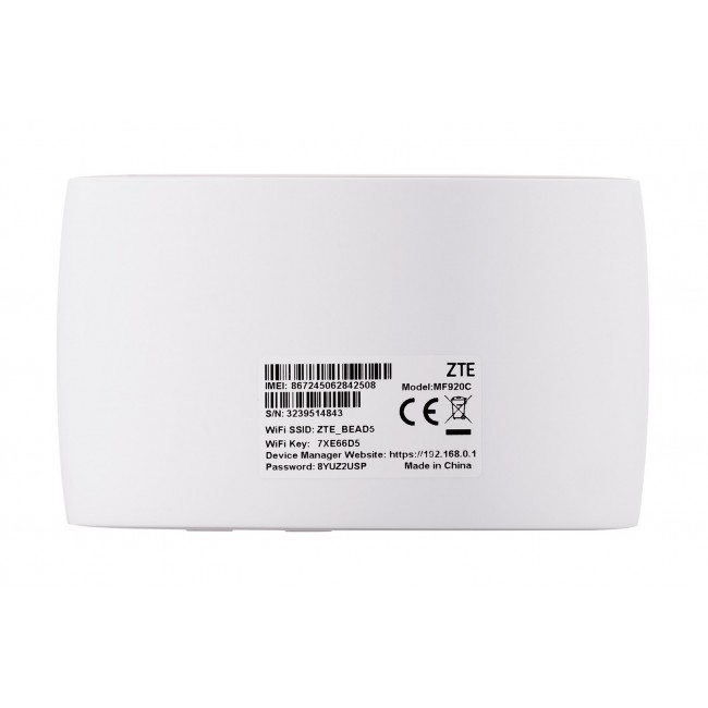 ZTE MF920C cellular network device Cellular network router ZTE MF920C cellular network device Cellular network router