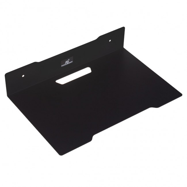 Maclean decoder wall shelf, single, max. 5kg, steel, MC-122 Maclean decoder wall shelf, single, max. 5kg, steel, MC-122