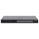 Intellinet 24-Port Gigabit Ethernet PoE+ Switch with 2 SFP Ports IEEE 802.3at/af (PoE+/PoE) Compliant, PoE Power Budget of 370 W, Two 1G SFP Open Slots, 19 Intellinet 24-Port Gigabit Ethernet PoE+ Switch with 2 SFP Ports IEEE 802.3at/af (PoE+/PoE) Compliant, PoE Power Budget of 370 W, Two 1G SFP Open Slots, 19