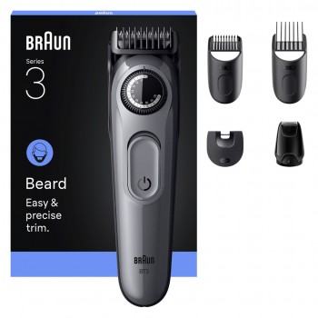 Braun BeardTrimmer 3 80789789 beard trimmer AC/Battery 20 2 cm Black