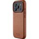 Mujjo Full Leather Case MagSafe Case for iPhone 17 Pro Brown