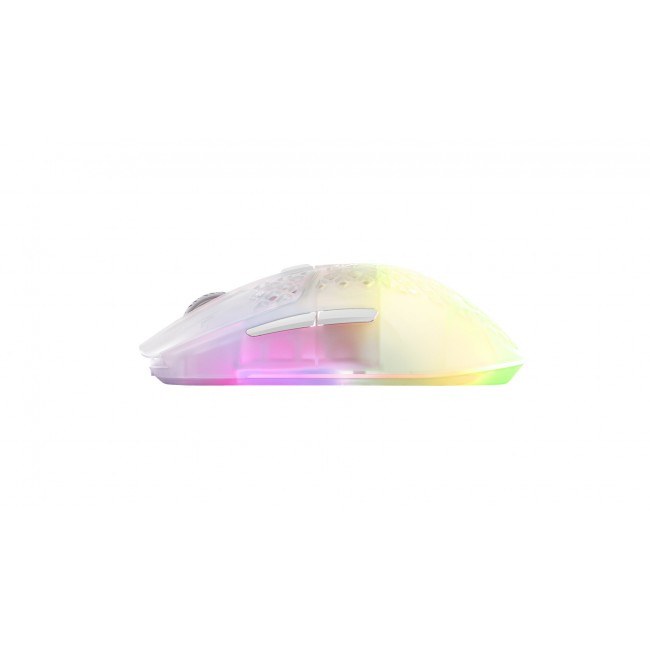 Steelseries Aerox 3 Wireless Ghost mouse Gaming Right-hand RF Wireless + Bluetooth Optical 18000 DPI