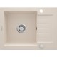 1-bowl granite sink with drainer
