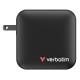 Verbatim Mini GaN Charger 165W 4 Port US plug with EU and UK adaptors Verbatim Mini GaN Charger 165W 4 Port US plug with EU and UK adaptors