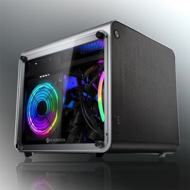 RAIJINTEK METIS EVO TGS Mini Tower Silver