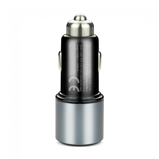 Car charger everActive CC-60Q USB QC3.0 + USB-C PD 83W