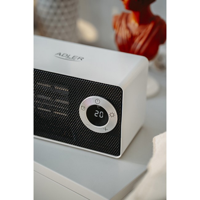 Ceramic fan heater with LCD Adler