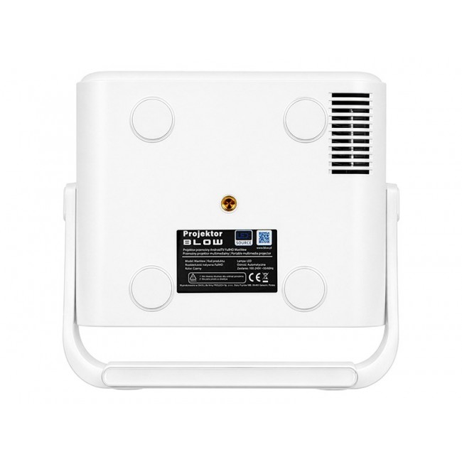 BLOW AndroidTV FullHD MaxView portable projector white
