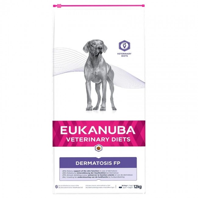EUKANUBA Veterinary Diets Dermatosis Fish & Potato - dry dog food - 12kg