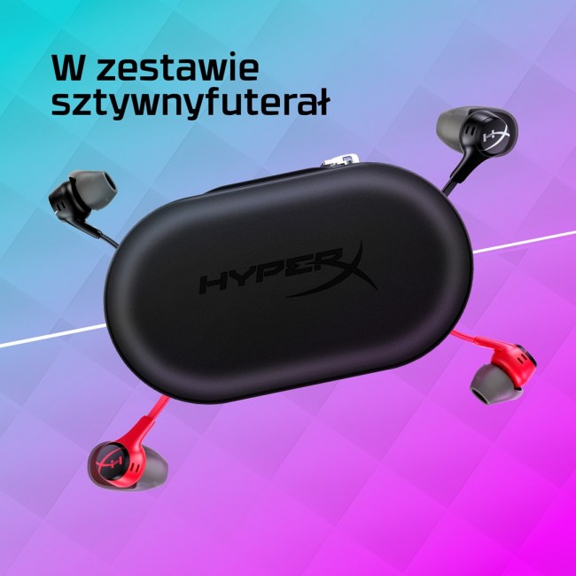 HyperX Cloud Earbuds II RED Gaming Earbuds with Mic