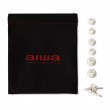 Aiwa ESTM-500WT headphones/headset Wired In-ear Calls/Music White