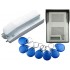 Domofon EURA ADP-41A3 1-rodzinny z czytnikiem RFID (RL-3203ID)