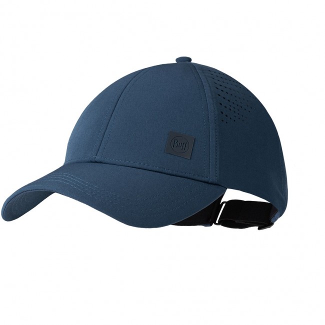 Czapka z daszkiem BUFF SUMMIT CAP SOLID NIGHT BLUE S/M L/XL