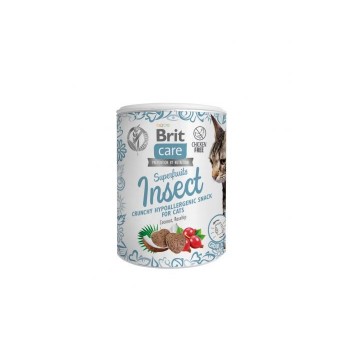 BRIT Care Cat Snack Superfruits Insect - cat treat - 100 g