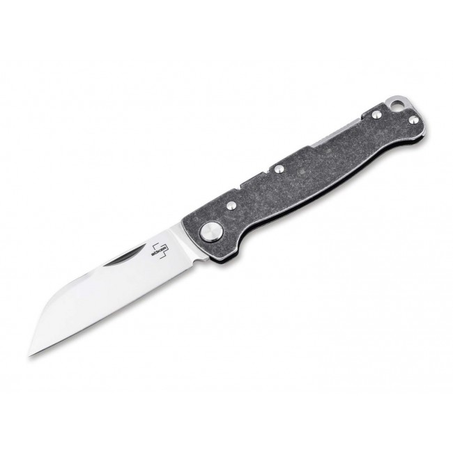 B ker Plus Atlas Backlock Sheepfoot Knife