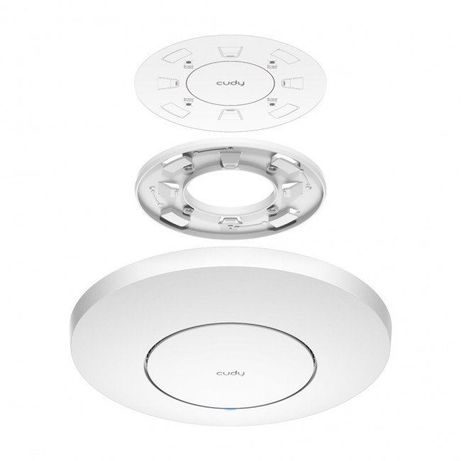 Cudy AP3000_P wireless access point 2976 Mbit/s White Power over Ethernet (PoE) Cudy AP3000_P wireless access point 2976 Mbit/s White Power over Ethernet (PoE)