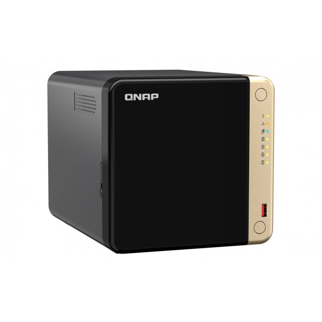QNAP TS-464 NAS Tower Intel Celeron N5095 8 GB DDR4 QNAP QTS Black QNAP TS-464 NAS Tower Intel Celeron N5095 8 GB DDR4 QNAP QTS Black