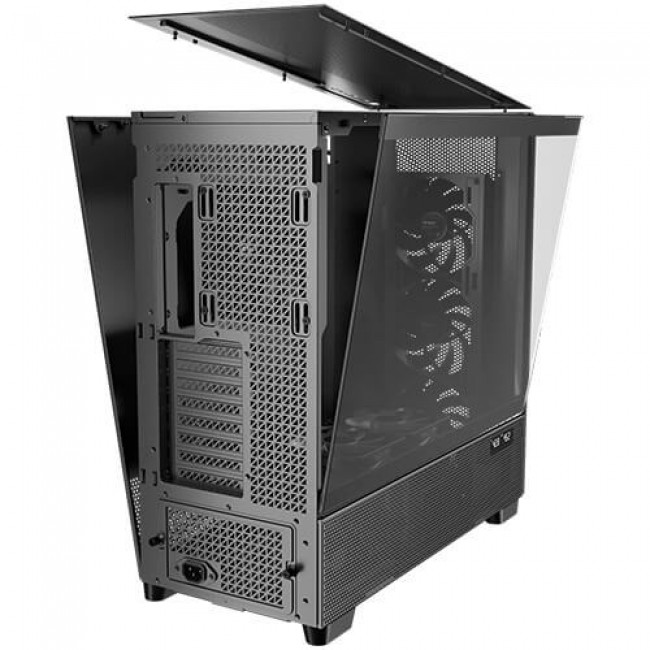 Antec FLUX PRO EUV Full Tower Black, Wood