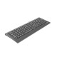 Natec Multimedia Keyboard BARRACUDA slim USB, US layout, black Natec Multimedia Keyboard BARRACUDA slim USB, US layout, black