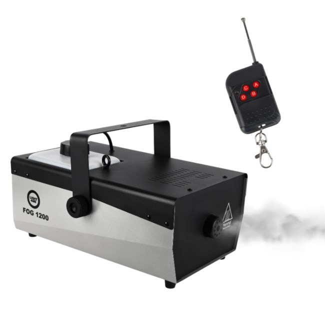 LIGHT4ME FOG 1200 V2 fog machine mist remote LIGHT4ME FOG 1200 V2 fog machine mist remote