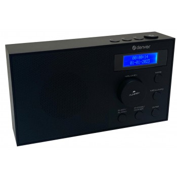 Compact radio Denver DAB-51B black