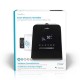 Nedis HUMI150BKW humidifier Steam 5.5 L Black 30 W
