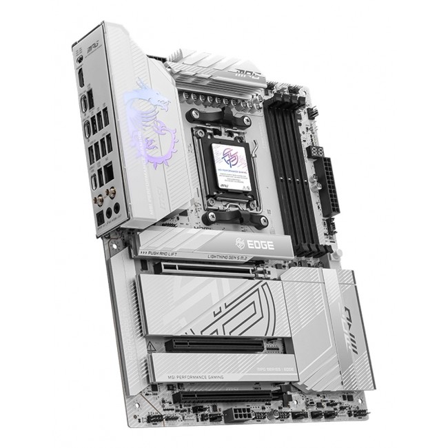 MSI MPG X870E EDGE TI WIFI motherboard AMD X870E Socket AM5 ATX MSI MPG X870E EDGE TI WIFI motherboard AMD X870E Socket AM5 ATX