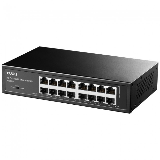Cudy GS1016 network switch Gigabit Ethernet (10/100/1000) Black Cudy GS1016 network switch Gigabit Ethernet (10/100/1000) Black