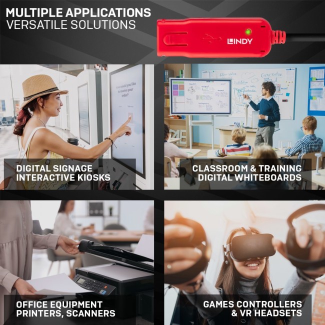 Lindy 12m USB 2.0 Active Extension Pro Lindy 12m USB 2.0 Active Extension Pro