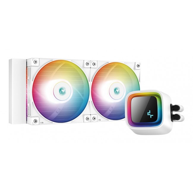 DeepCool LS520 WH Processor All-in-one liquid cooler 12 cm White 1 pc(s) DeepCool LS520 WH Processor All-in-one liquid cooler 12 cm White 1 pc(s)