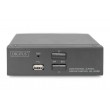 Digitus KVM Switch, 2 Port, Single Display, 4K, HDMI 