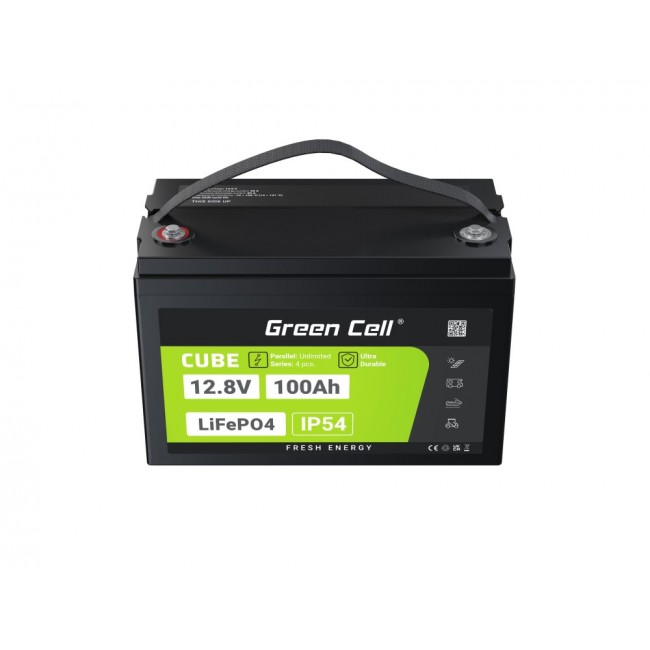 Green Cell LFPGC12V100AH UPS battery Lithium Iron Phosphate (LiFePO4) 12.8 V 100 Ah
