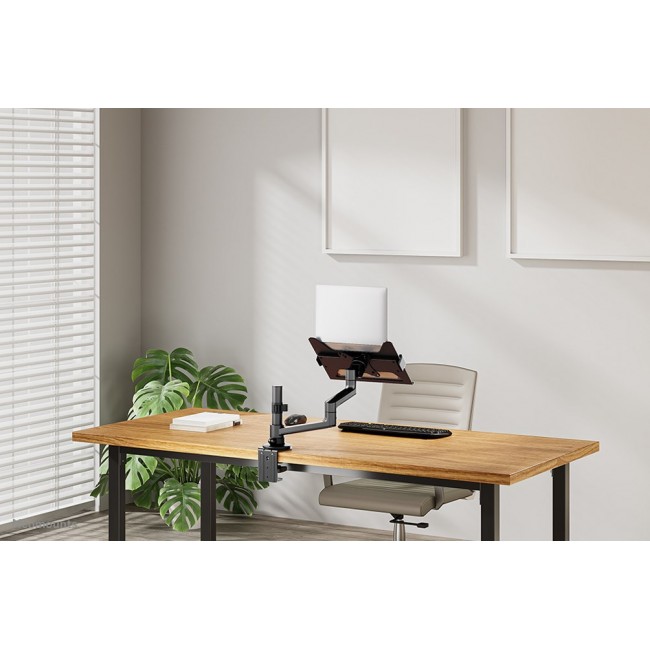 Neomounts DS20-425BL1 Laptop holder monitor arm 11.6-17.3