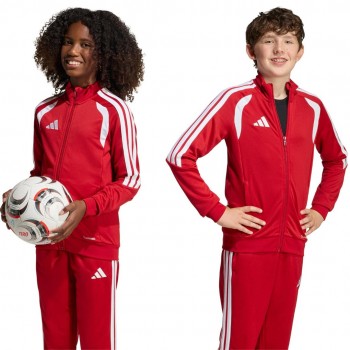 Bluza dla dzieci adidas Tiro 26 League Training czerwona JY7200 152cm