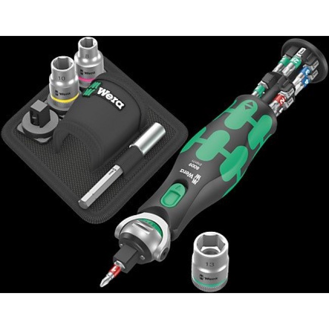 Tool set with ratchet 3/8