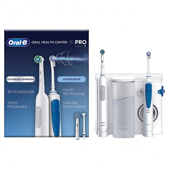 Braun Oral-B Center OxyJet + Oral-B Pro 1 /Munddusche Braun Oral-B Center OxyJet + Oral-B Pro 1 /Munddusche