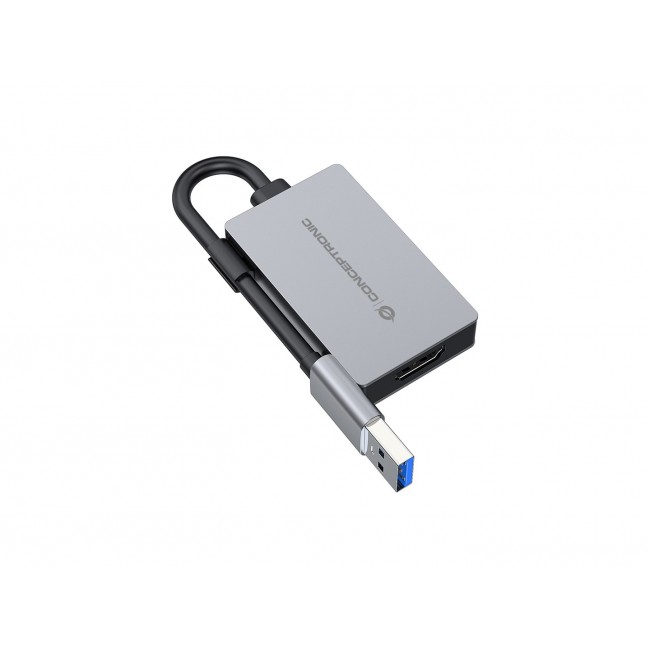 Conceptronic ABBY22G USB to HDMI 1.4 Adapter, 1080P 60Hz