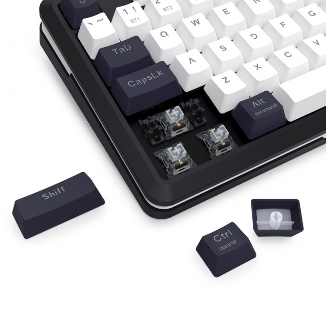 REDRAGON K746WB-RGB-PRO keyboard USB + RF Wireless + Bluetooth Black