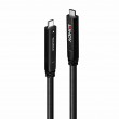 Lindy 10m USB 3.2 Gen 2 & DP 1.4 Type C Hybrid Cable