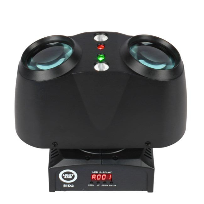 LIGHT4ME SID2 - 4-in-1 LED multi-effect light + beam/laser/strobe effect LIGHT4ME SID2 - 4-in-1 LED multi-effect light + beam/laser/strobe effect